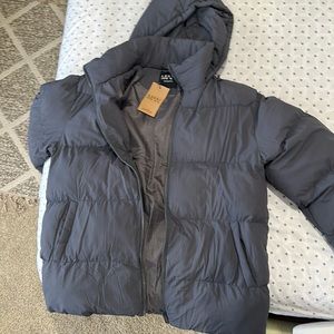 MAN OVERSIZED Soft Hooded puffer jacket (MEN)